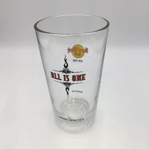 Hard Rock Cafe Pint Beer Glass  NEW York All Is One Collector’s Series